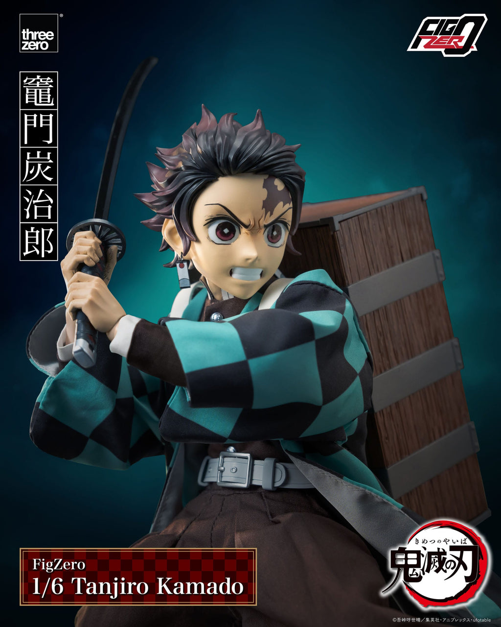 ThreeZero FigZero Demon Slayer - Kimetsu no Yaiba Tanjiro Kamado 1/6 (27 cm)