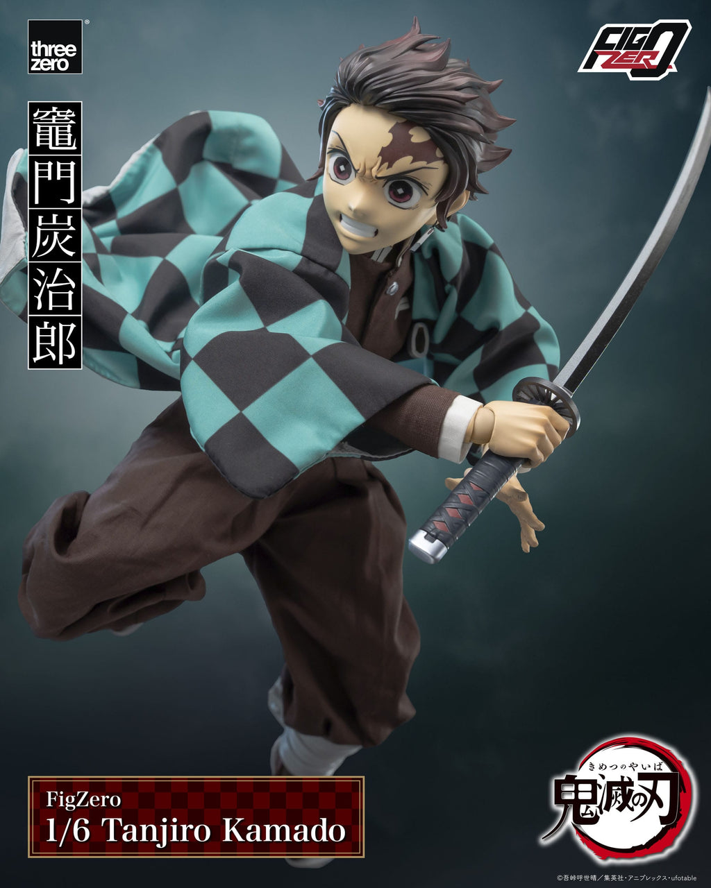 ThreeZero FigZero Demon Slayer - Kimetsu no Yaiba Tanjiro Kamado 1/6 (27 cm)