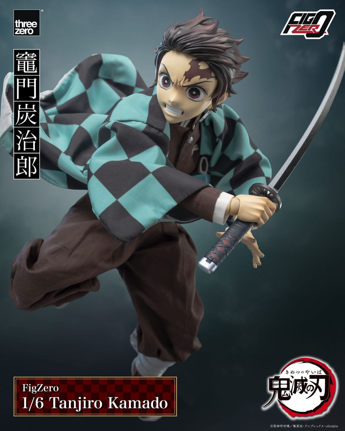 ThreeZero FigZero Demon Slayer - Kimetsu no Yaiba Tanjiro Kamado 1/6 (27 cm)