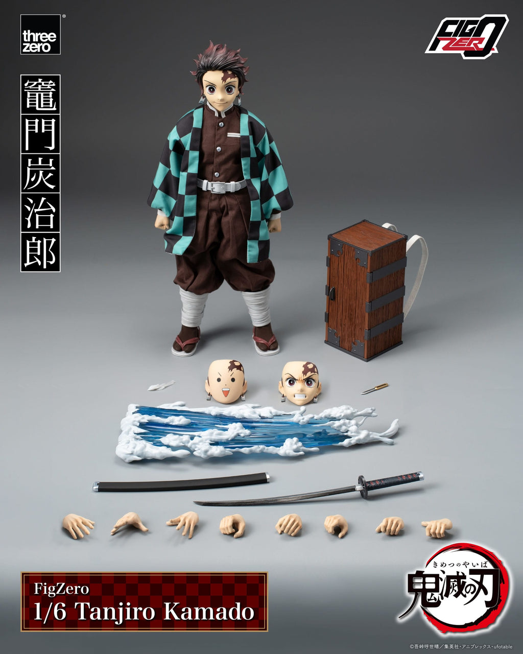 ThreeZero FigZero Demon Slayer - Kimetsu no Yaiba Tanjiro Kamado 1/6 (27 cm)
