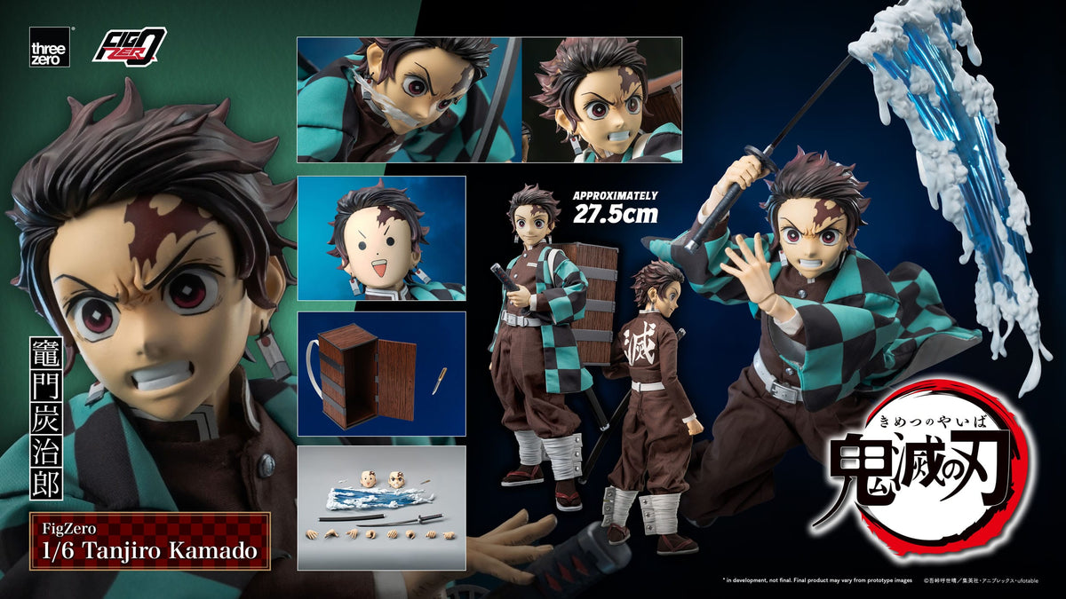 ThreeZero FigZero Demon Slayer - Kimetsu no Yaiba Tanjiro Kamado 1/6 (27 cm)