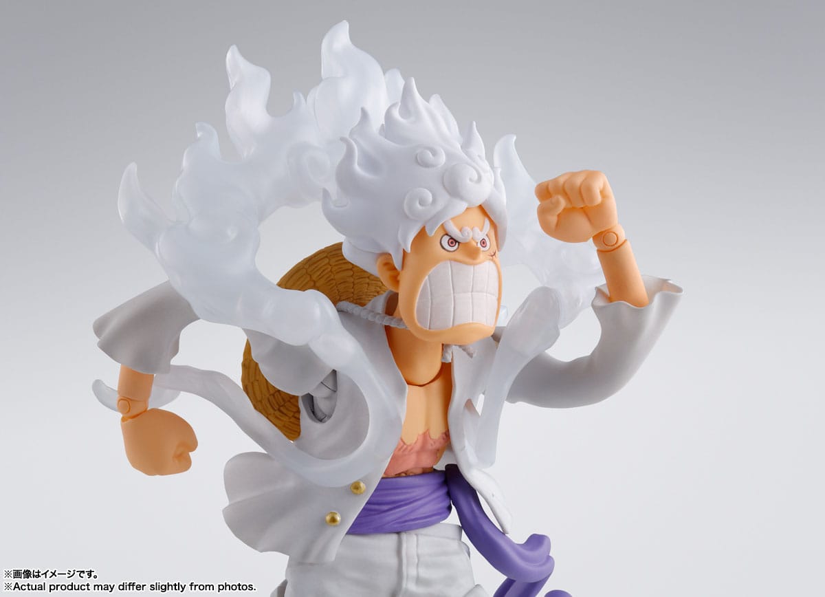 Bandai S.H. Figuarts One Piece - Monkey D. Luffy Gear 5 (15 cm)