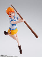 Bandai S.H. Figures One Piece - Nami Romance Dawn (14 cm)