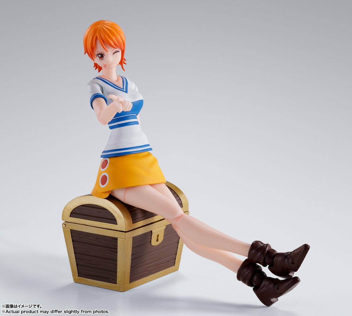 Bandai S.H. Figures One Piece - Nami Romance Dawn (14 cm)
