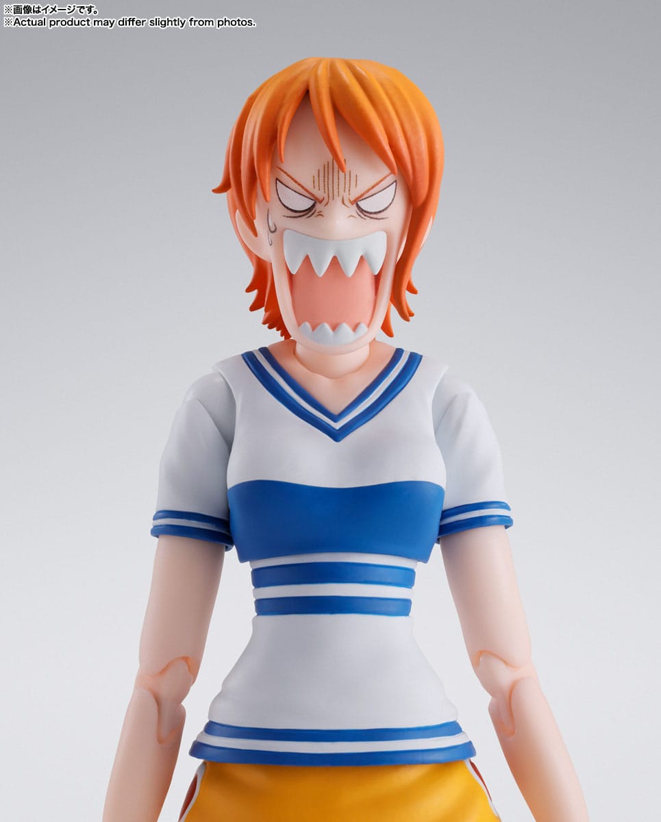 Bandai S.H. Figures One Piece - Nami Romance Dawn (14 cm)