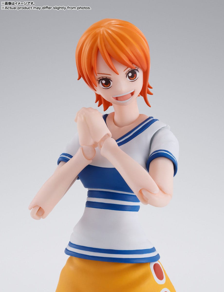 Bandai S.H. Figures One Piece - Nami Romance Dawn (14 cm)