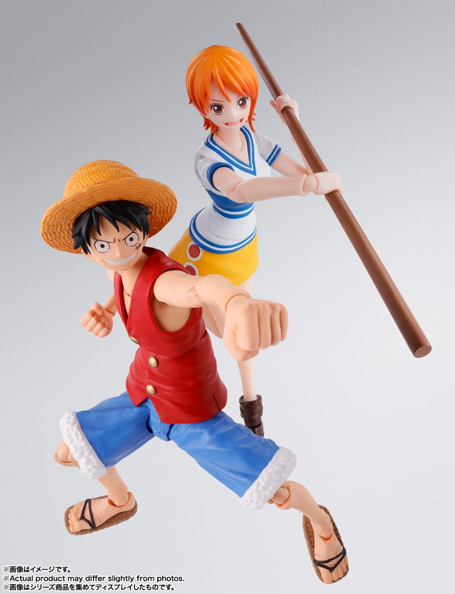 Bandai S.H. Figures One Piece - Nami Romance Dawn (14 cm)