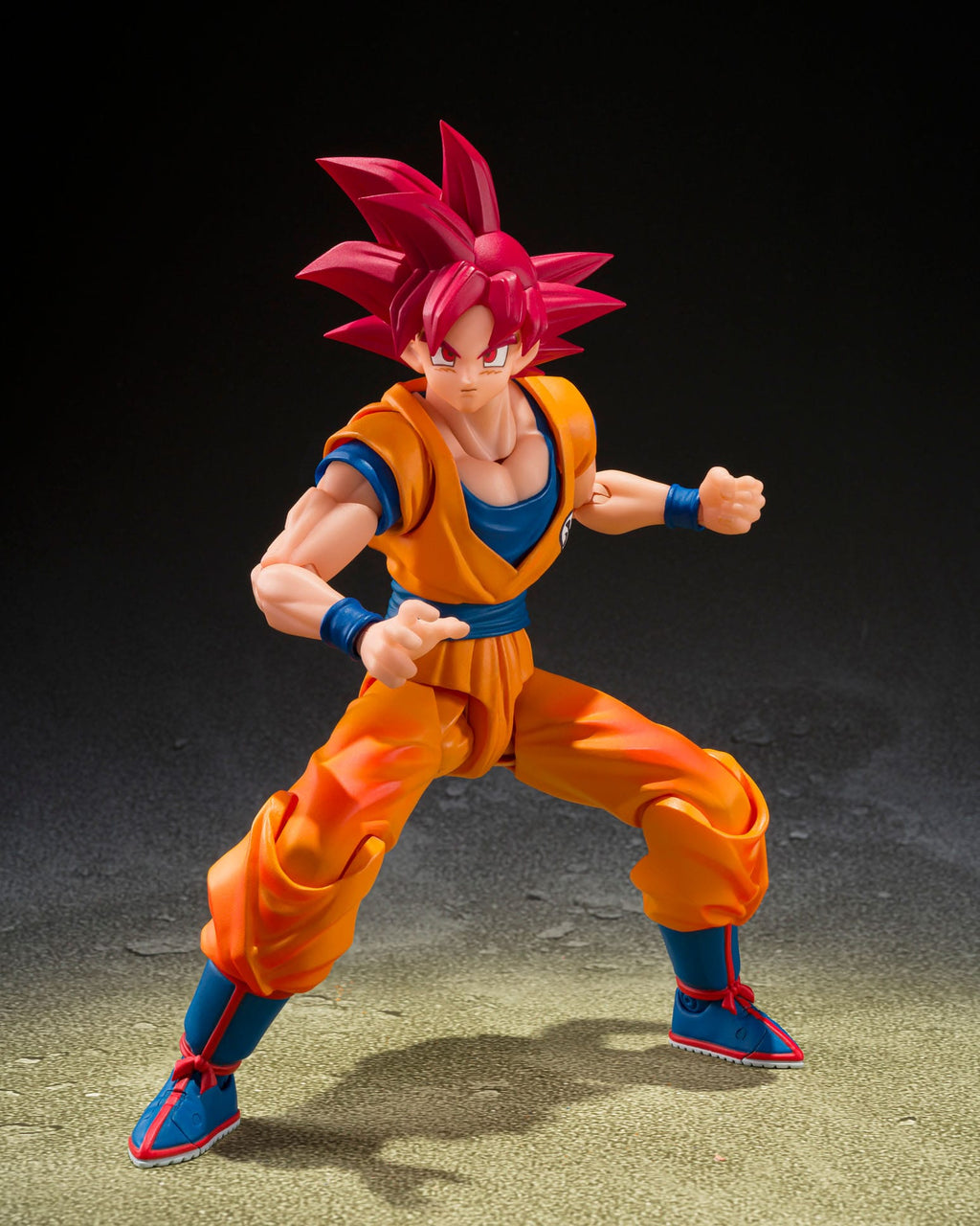 Bandai S.H. Figuarts Dragon Ball Super - Super Saiyan God Son Goku God Aura (15 cm)