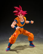 Bandai S.H. Figuarts Dragon Ball Super - Super Saiyan God Son Goku God Aura (15 cm)