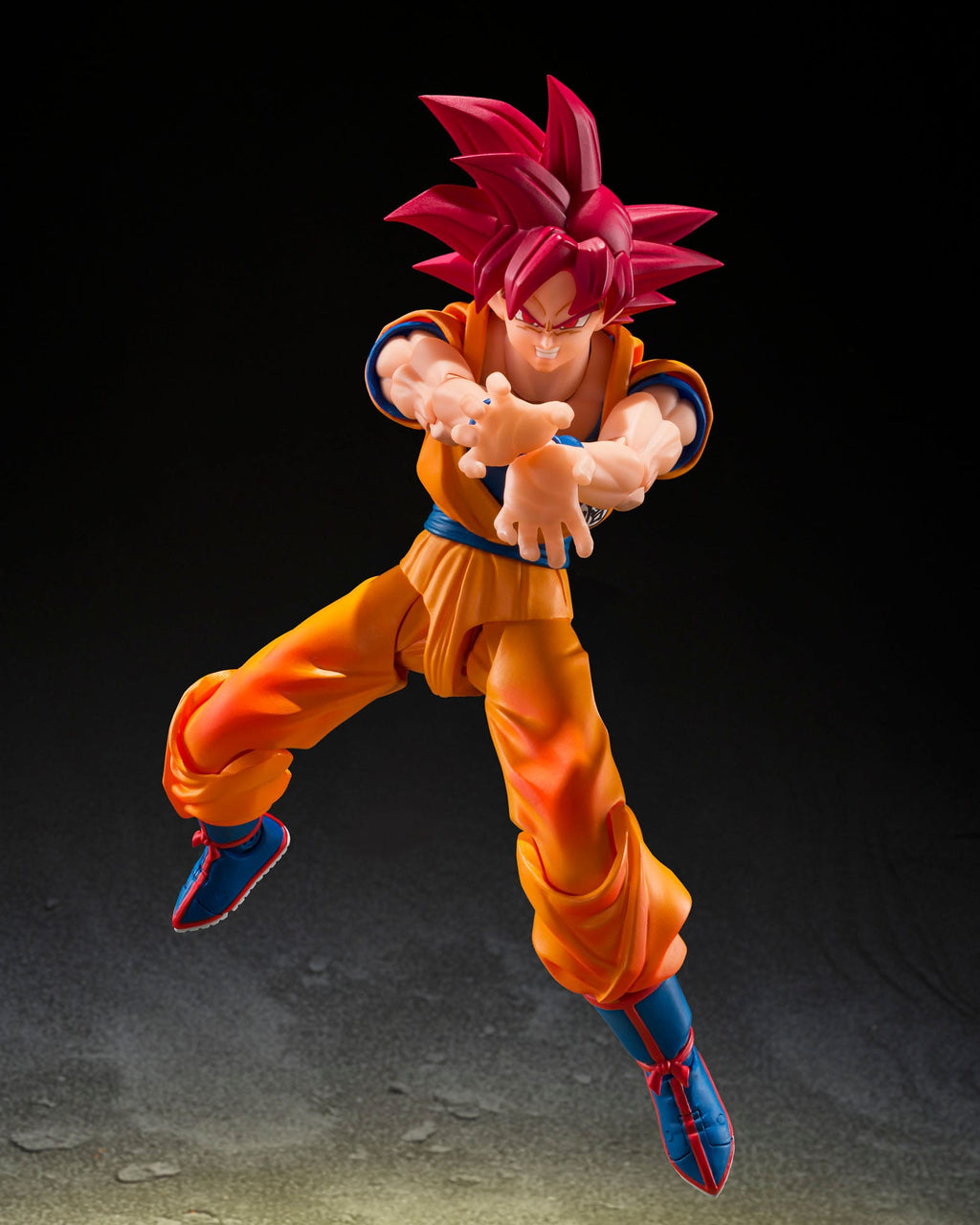 Bandai S.H. Figuarts Dragon Ball Super - Super Saiyan God Son Goku God Aura (15 cm)