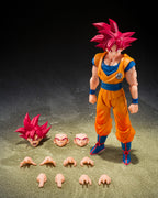 Bandai S.H. Figuarts Dragon Ball Super - Super Saiyan God Son Goku God Aura (15 cm)