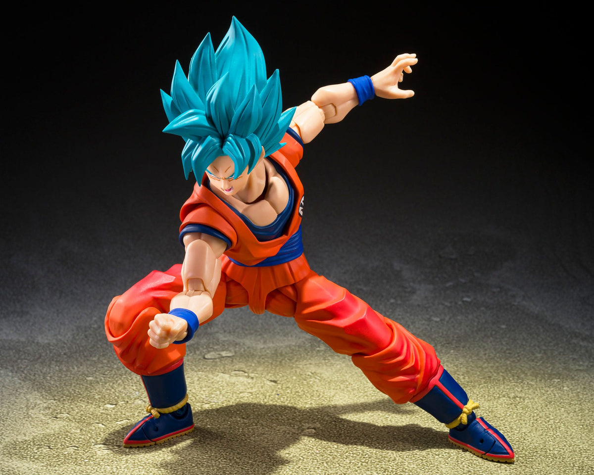 Bandai S.H. Figuarts Dragon Ball Super - Super Saiyan God Super Son Guko (Blue power transcending Limits) (15 cm)