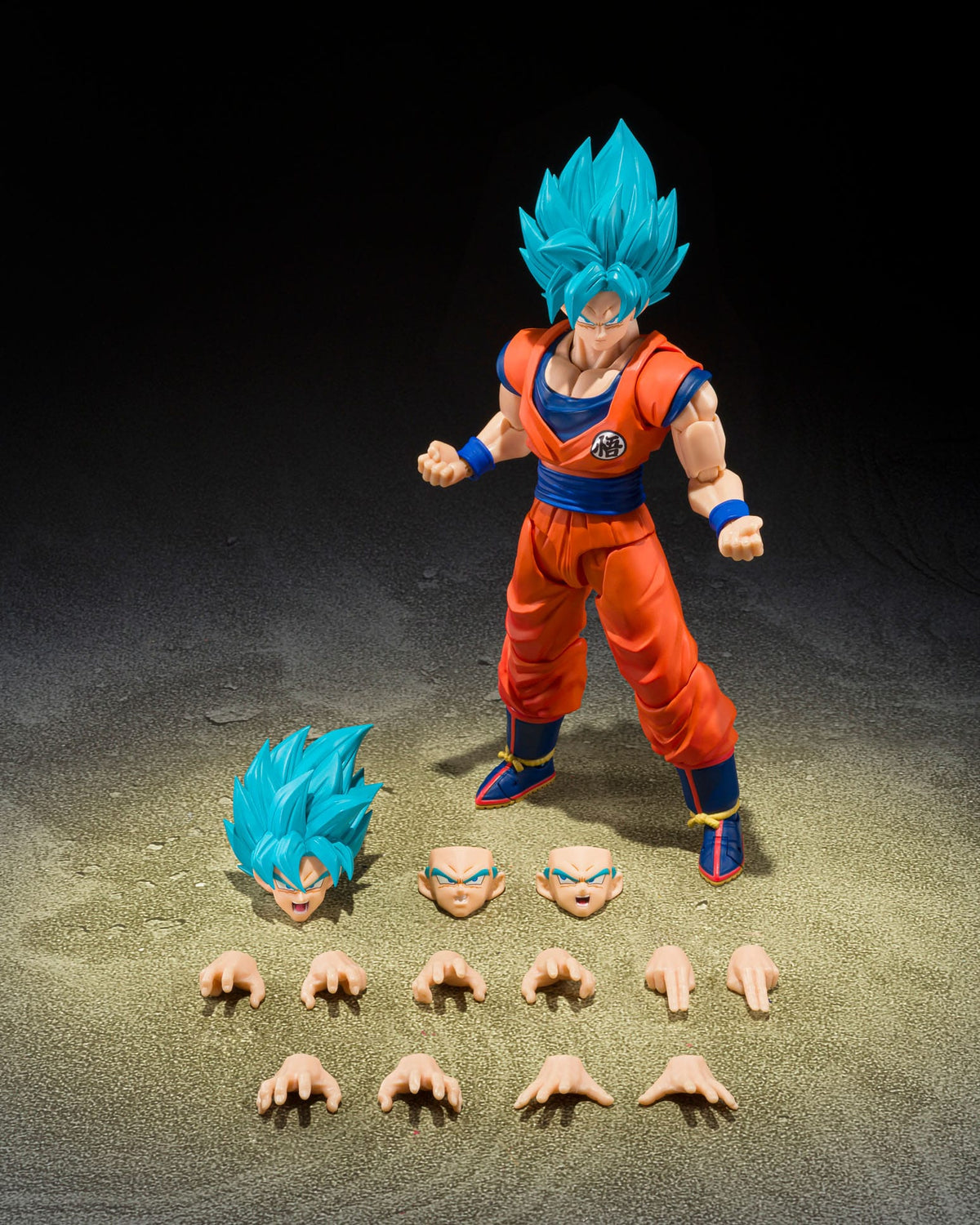Bandai S.H. Figuarts Dragon Ball Super - Super Saiyan God Super Son Guko (Blue power transcending Limits) (15 cm)