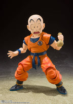Bandai S.H. Figuarts Dragon Ball Z - Figure Krillin-Earth's Strongest Man (12 cm)