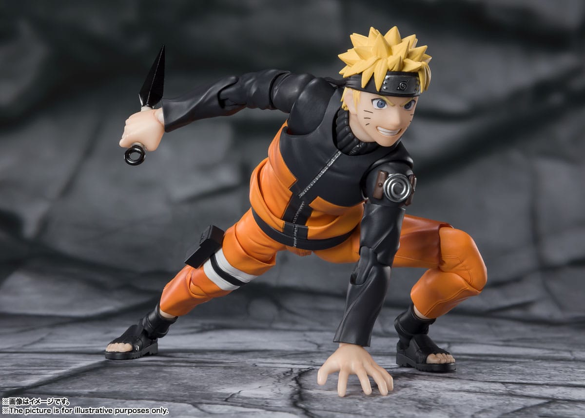 Bandai S.H. Figuarts Naruto - Naruto Uzumaki The Jinchuriki entrusted with Hope (15 cm)