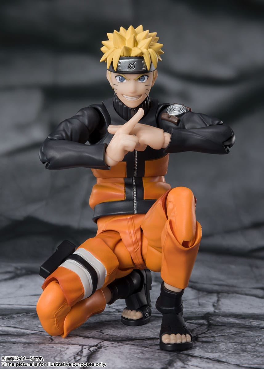 Bandai S.H. Figuarts Naruto - Naruto Uzumaki The Jinchuriki entrusted with Hope (15 cm)