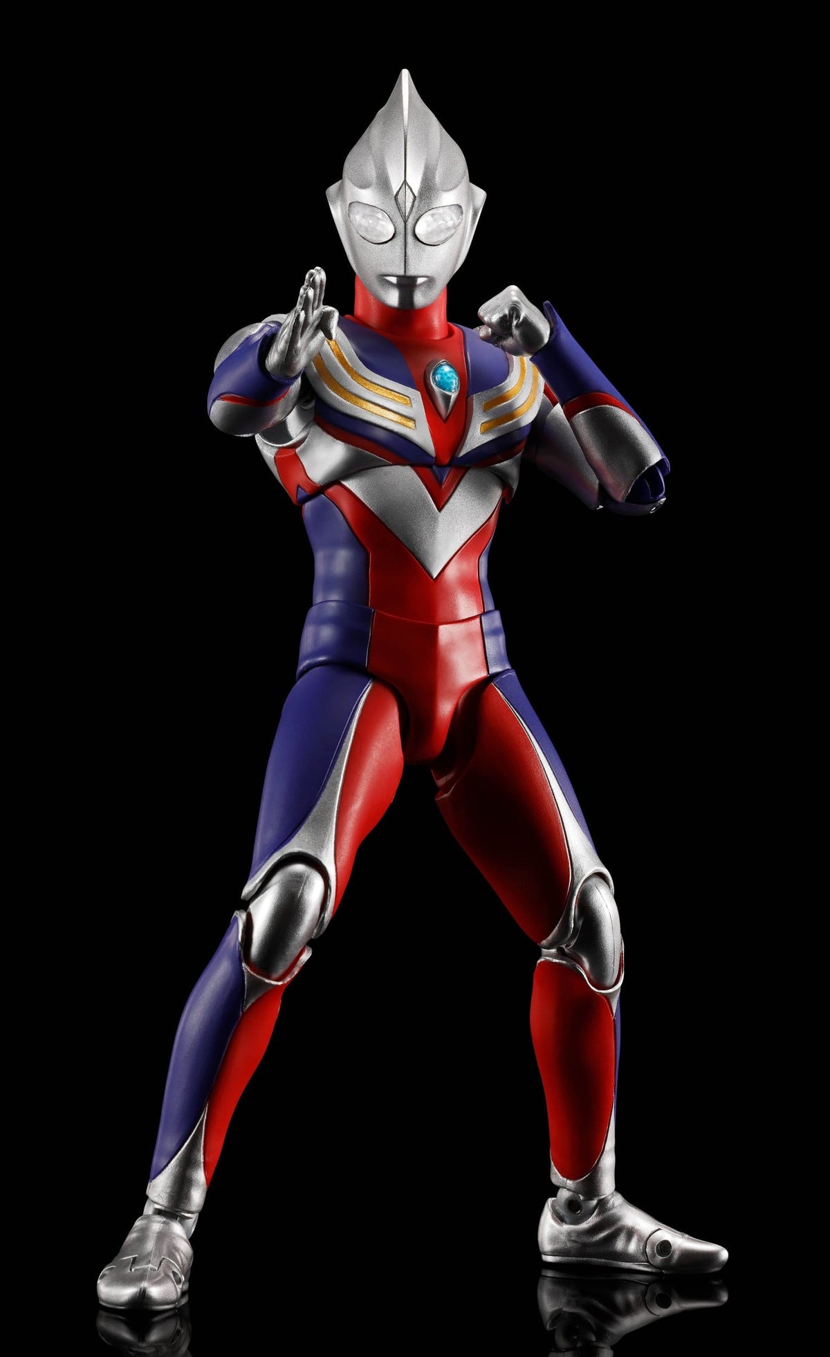 Bandai S.H.Figuarts Ultraman Series - Shinkocchou Seihou Ultraman Tiga Multi Type 30th Anniversary Edition (15 cm)