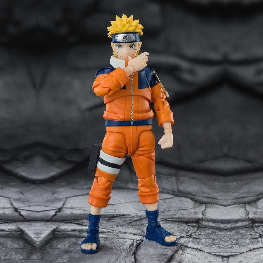 Bandai S.H.Figuarts Naruto - Naruto Uzumaki The No.1 Most Unpredictable Ninja Reissue (15 cm)