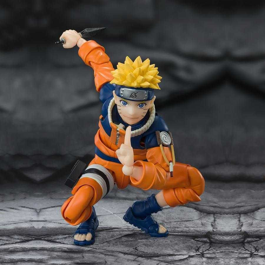 Bandai S.H.Figuarts Naruto - Naruto Uzumaki The No.1 Most Unpredictable Ninja Reissue (15 cm)