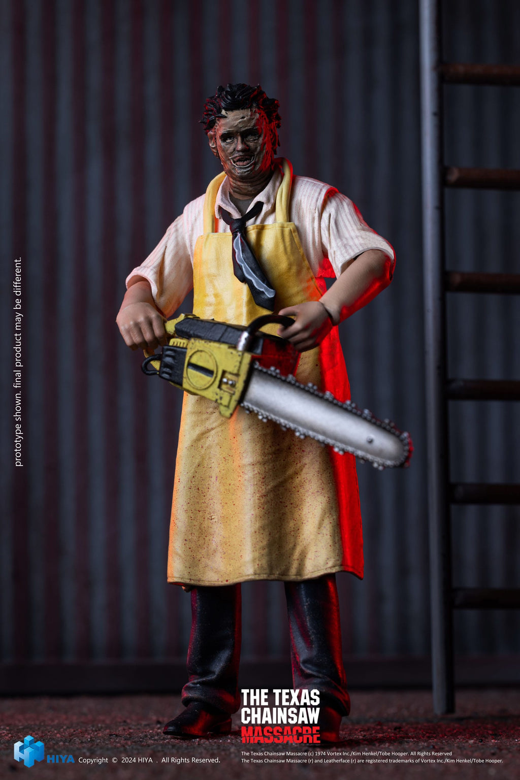 Hiya Toys Exquisite Mini Texas Chainsaw Massacre (1974) - Leatherface Killing Mask (11 cm)