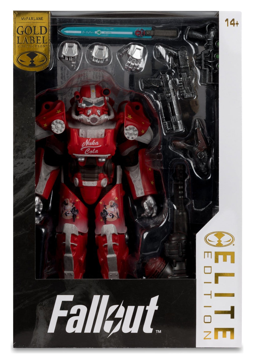 McFarlane Toys Gold Label Fallout - T-60 Power Armor Nuka-Cola Elite Edition (19 cm)