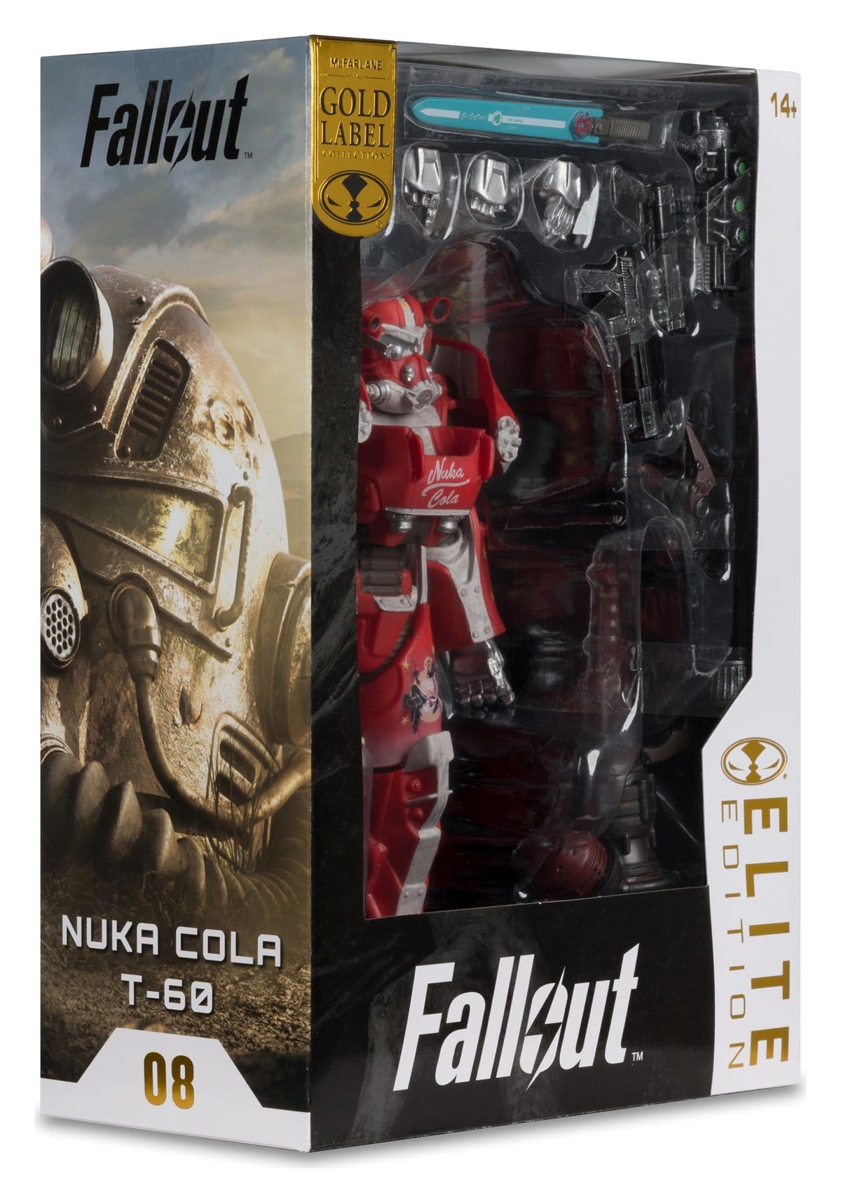 McFarlane Toys Gold Label Fallout - T-60 Power Armor Nuka-Cola Elite Edition (19 cm)