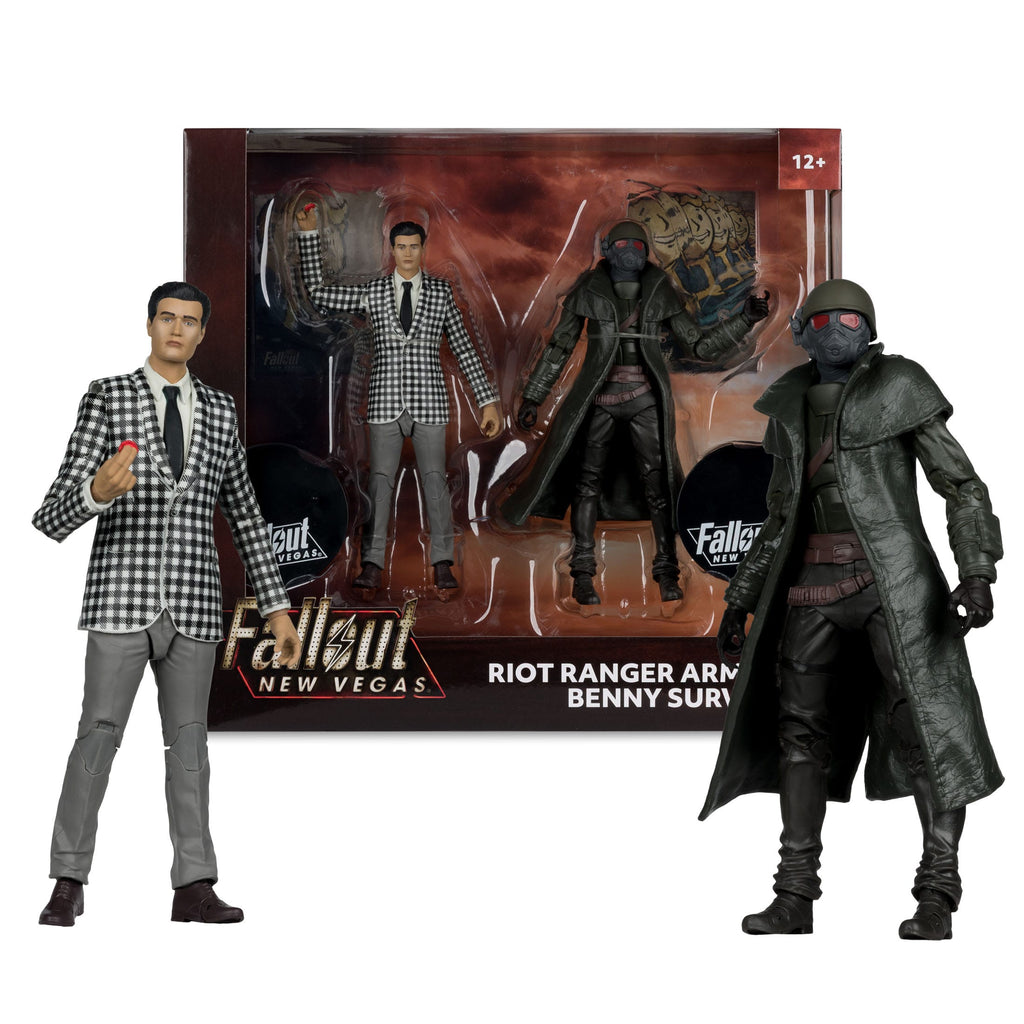 McFarlane Toys Fallout: New Vegas - Riot Ranger Armor & Benny Survivor 2-Pack (18 cm)