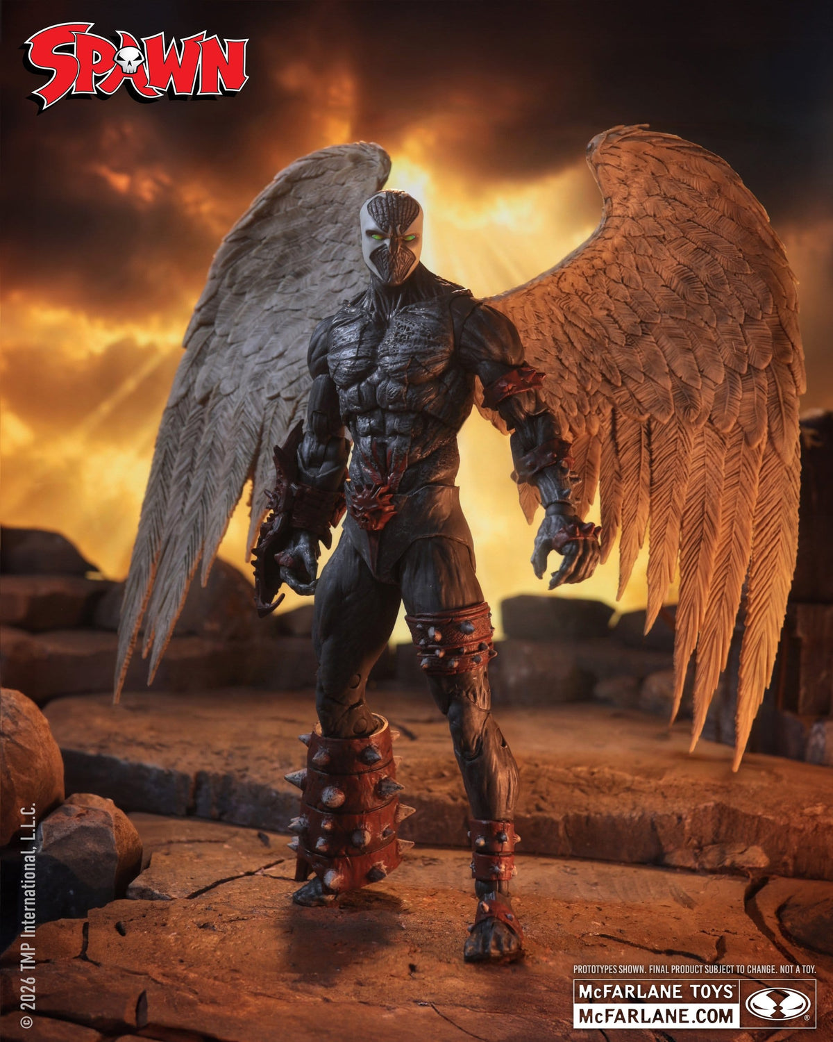 McFarlane Toys Spawn - Wings of Redemption Spawn Deluxe Action Figure (23 cm)