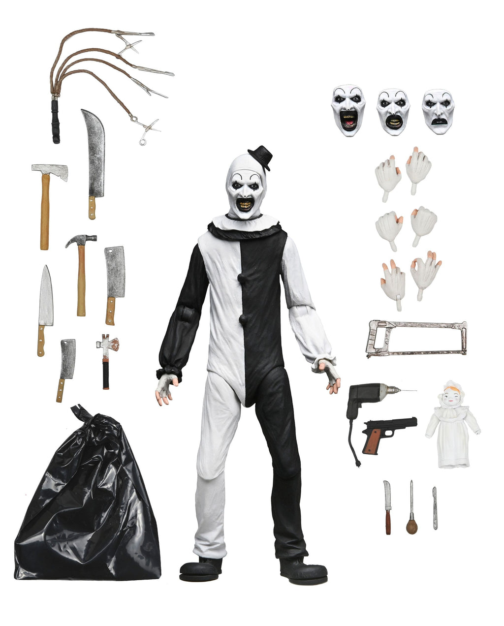 NECA Terrifier - Ultimate Art the Clown Action Figure (17 cm)