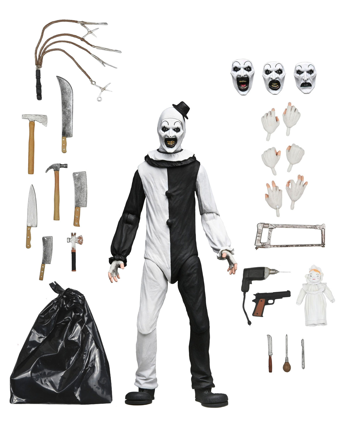 NECA Terrifier - Ultimate Art the Clown Action Figure (17 cm)