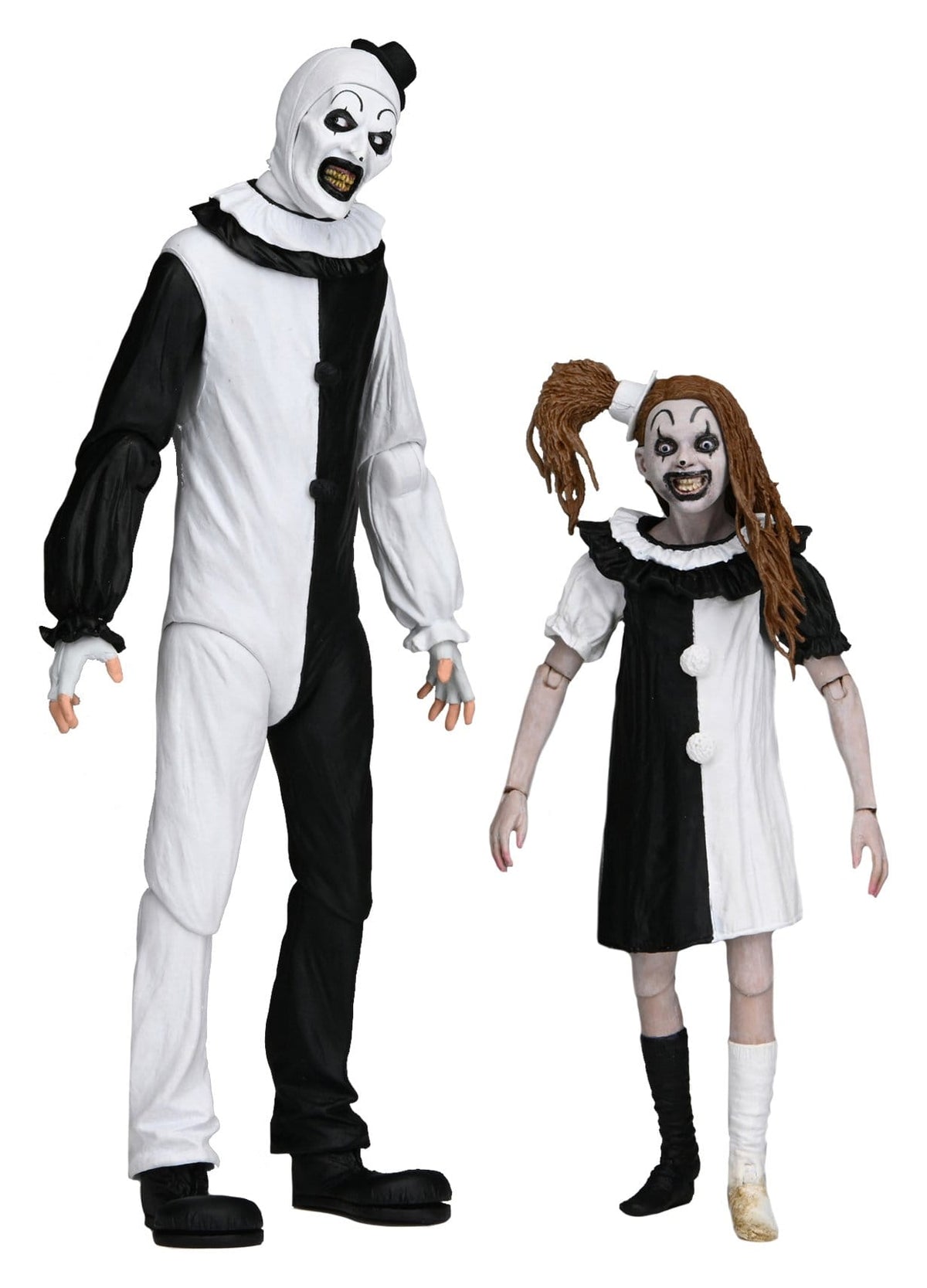 NECA Terrifier 2 - Ultimate Art the Clown & Little Pale Girl 2-Pack (18 cm)